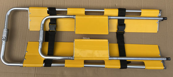 সামঞ্জস্যযোগ্য বিভাজ্য অর্থোপেডিক অ্যালুমিনিয়াম স্কুপ স্ট্রেচার