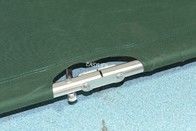 190*55*80 সেন্টিমিটার ভাঁজ পরিবহন স্ট্রেচার হাসপাতালের জন্য স্টেইনলেস স্টীল