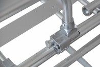 ব্যারিট্রিক ভাঁজ অ্যাম্বুলেন্স স্ট্রেচার অ্যালুমিনিয়াম খাদ কাঠামো