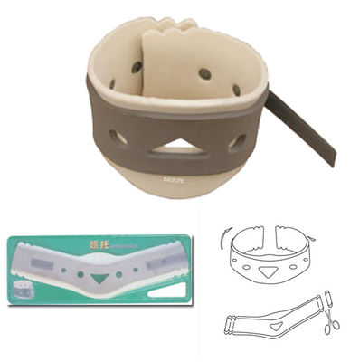 সামঞ্জস্যযোগ্য কলার সার্ভিকাল মেরুদণ্ড উচ্চ পলিমার ঘাড় ফিক্সিং কলার