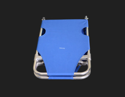 দুই ভাঁজ অ্যালুমিনিয়াম খাদ হালকা মেডিকেল স্ট্রেচার ক্ষয় প্রতিরোধী মাল্টি রঙ সহজ অপারেট