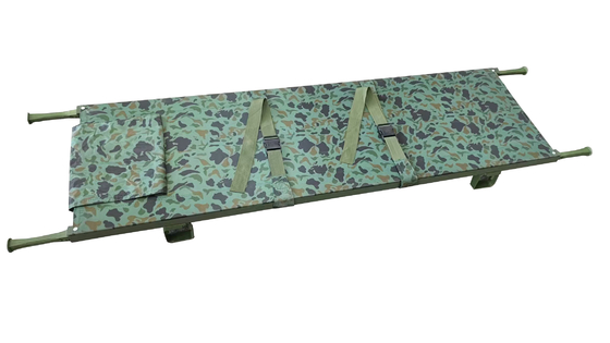 ভালো দাম সামরিক ব্যবহারের উচ্চ ঘনত্ব 1200d ভাঁজ স্ট্রেচার অক্সফোর্ড চামড়া অনলাইন