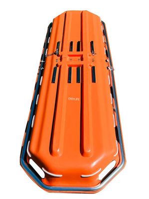 এবিএস অপসারণযোগ্য ঝুলন্ত বাস্কেট স্ট্রেচার প্রথম সাহায্য বায়ু জন্য শক্তিশালী টিউব