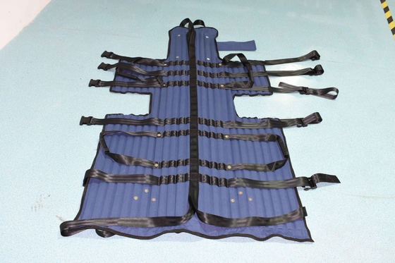 ভালো দাম 13Kg জাহাজ মাইন অ্যাম্বুলেন্স ব্যারিয়াট্রিক স্ট্রেচার ক্যানভাস নীল রবার্টসন রেসকিউ স্ট্রেচার অনলাইন