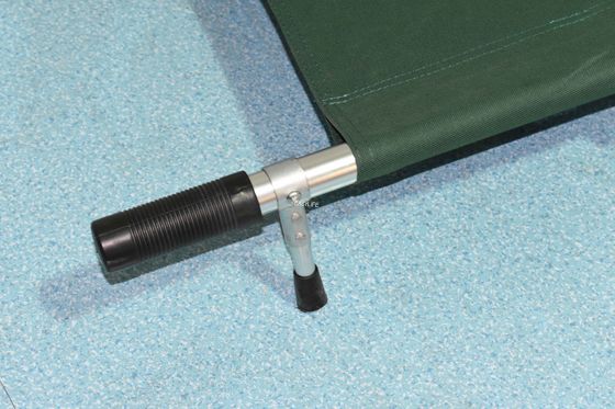 8 ইঞ্চি হুইল কমপ্যাক্ট মেডিকেল স্ট্রেচার এক্স-রে সাপোর্ট হোয়াইট কমলা সবুজ