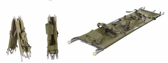 ভালো দাম অ্যাম্বুলেন্স 9 কেজির জন্য অ্যালুমিনিয়াম অ্যালয় ফোল্ডিং মেডিকেল স্ট্রেচার 200 X 46 X 16cm অনলাইন