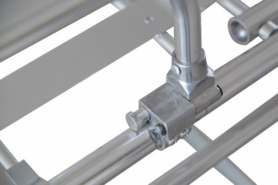 40kg অ্যাম্বুলেন্স কলাপসিবল স্ট্রেচার উচ্চতা সামঞ্জস্যযোগ্য পিছনে স্বয়ংক্রিয় লোডিং