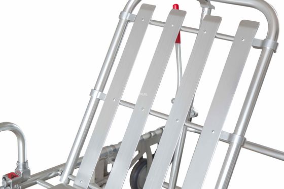 সহজ স্বয়ংক্রিয় অ্যাম্বুলেন্স স্ট্রেচার উত্তোলন করুন ভাল স্থিতিশীলতা উচ্চ গতিশীলতা