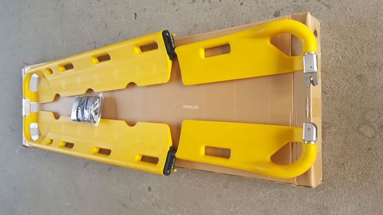 7 কেজি, 162 সেমি অ্যালুমিনিয়াম ফোল্ডিং স্ট্রেচার মাল্টিফাংশনাল মেডিকেল লাইটওয়েট পোর্টেবল ফোল্ডিং স্কুপ স্ট্রেচার