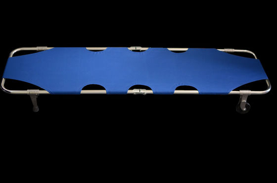 হাসপাতালের রোগী স্থানান্তরের জন্য 71in পাওয়ার ফোল্ডিং স্কুপ স্ট্রেচার ইএমএস হালকা ওজন