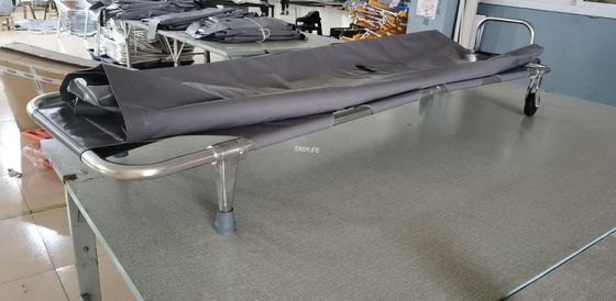 ফিক্সড বডি ব্যাগের সাথে ফোল্ডিং রেসকিউ স্ট্রেচার 220 X 55 X 15 সেমি 95 সেমি