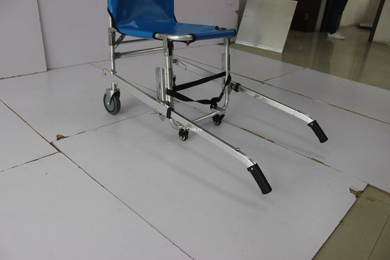 20in হুইল্ড স্টেপ ম্যানুয়াল সিঁড়ি আরোহণ হুইলচেয়ার স্ট্রেচার আর্মরেস্ট ছাড়া