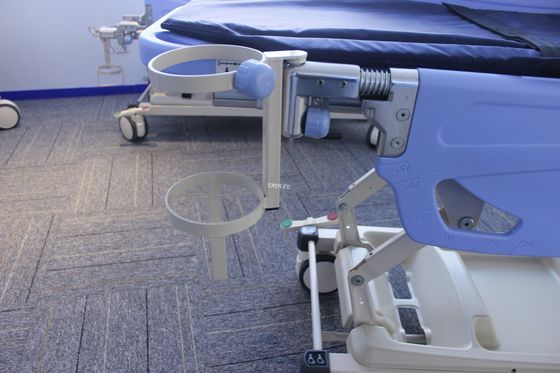 মেডিকেল ফোল্ডিং অ্যাডজাস্টেবল অ্যাম্বুলেন্স রোগীর স্থানান্তর জরুরি বিছানা হাসপাতাল স্ট্রেচার ট্রলি 560MM 30CM