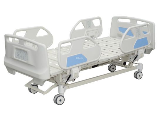 1050MM 75 Deg পূর্ণ আকারের বৈদ্যুতিক হাসপাতালের বেড হোম ব্যবহারের জন্য হাসপাতালের ICU