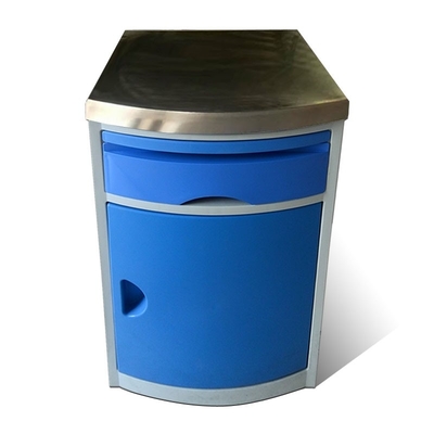 ভালো দাম 50 কেজি লোডিং হাসপাতালের মেডিকেল আসবাবপত্র ABS লাইটওয়েট এসএস হাসপাতালের বেডসাইড ক্যাবিনেট ওডিএম অনলাইন