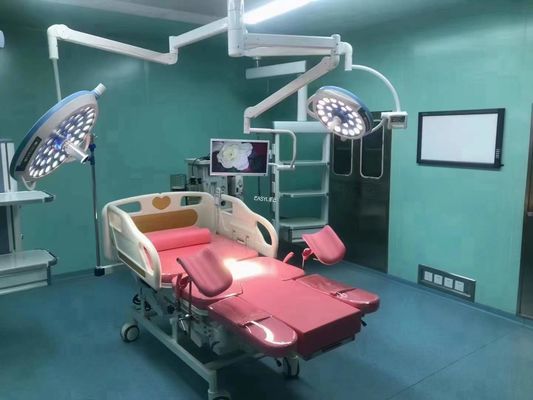 মহিলাদের জন্য বৈদ্যুতিক গাইনোকোলজিক্যাল পরীক্ষা প্রসূতি বিছানা 2000 X 600 X 650 মিমি এসএস 304