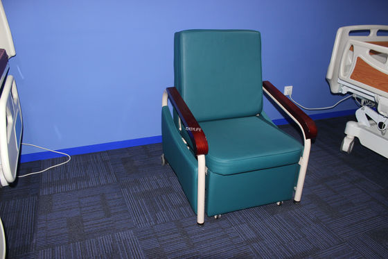 DG-F03 হসপিটাল কনভার্টেবল ফোল্ডিং বেড এবং চেয়ার বিশ্রাম, পরিদর্শন এবং ঘুমের জন্য অপেক্ষা করুন সহগামী চেয়ার 11900MM