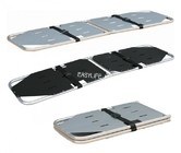 185 সেমি X 50 সেমি উচ্চ শক্তি অ্যালুমিনিয়াম খাদ ভাঁজ স্ট্রেচার হাসপাতাল উদ্ধার চিকিৎসা সরঞ্জাম ভাঁজ Foldaway Littler